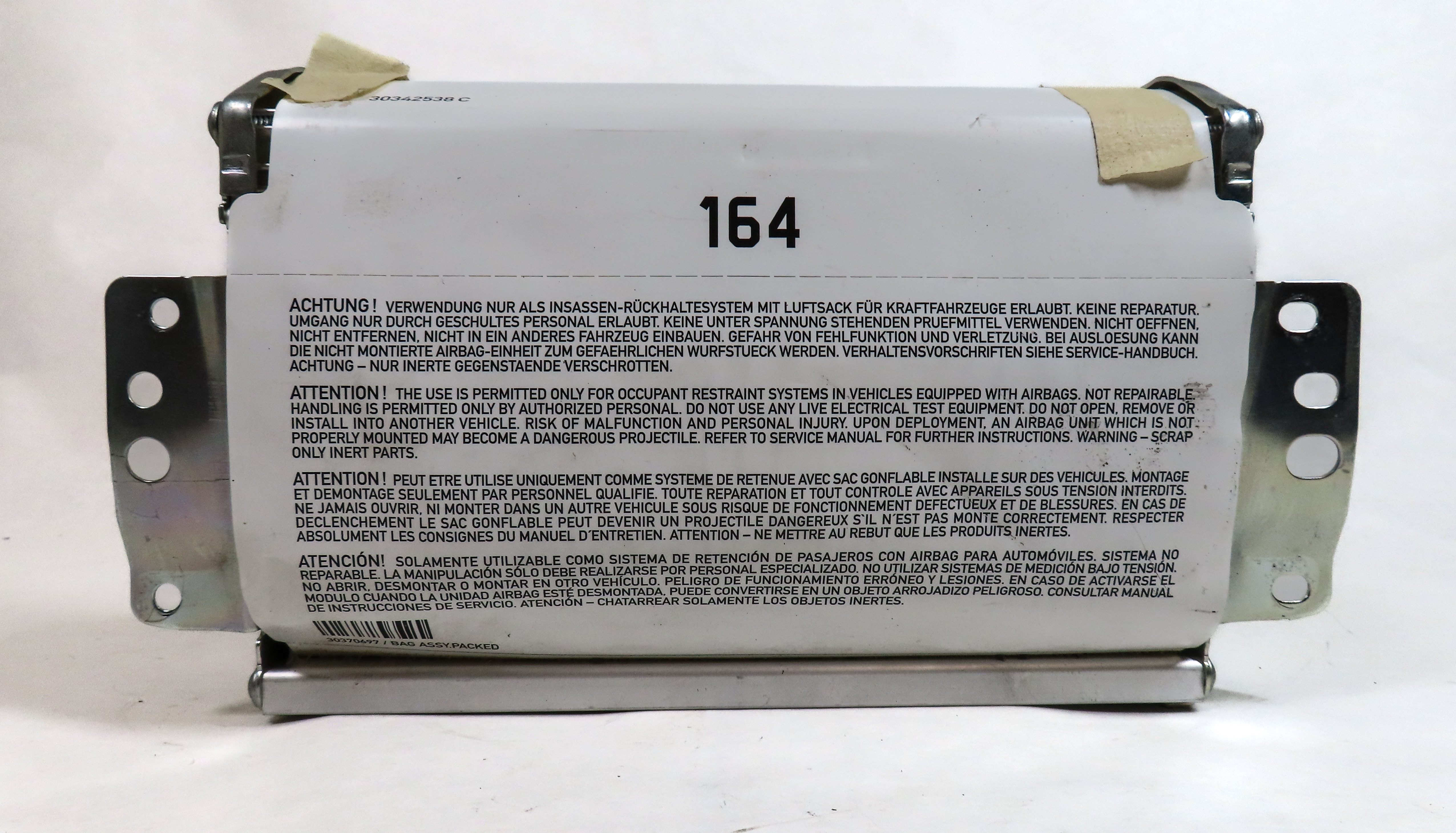 06-11 MERCEDES GL320 GL350 GL450 GL550 ML320 ML350 (X164 W164) PASSENGER AIRBAG — exact item pictured